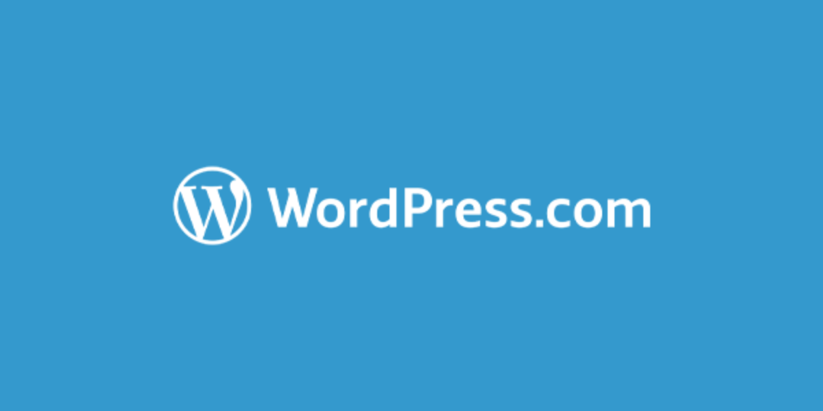 WordPress.com platform for blogging